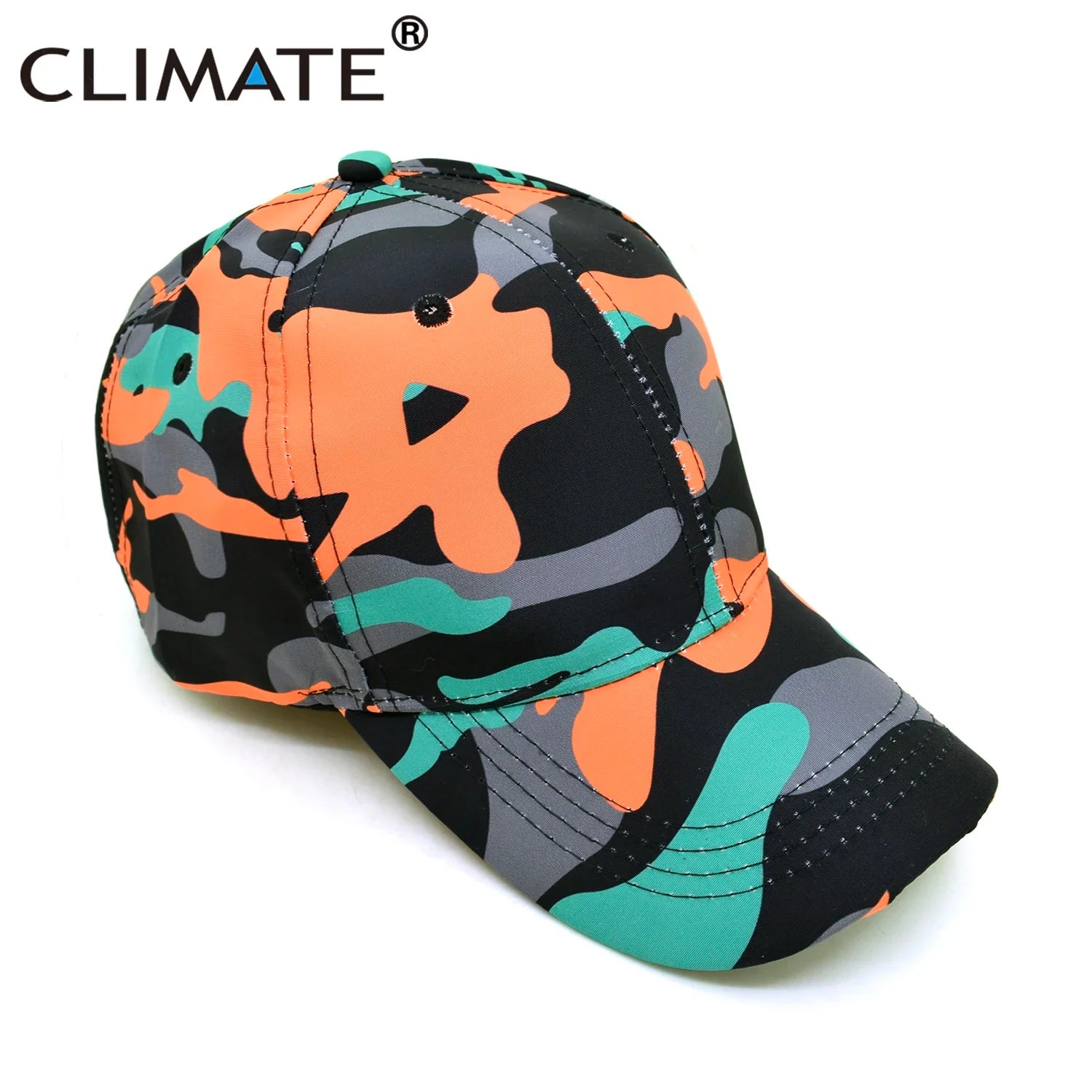 Femlion Cool Camo Dancer Baseball Cap for Women