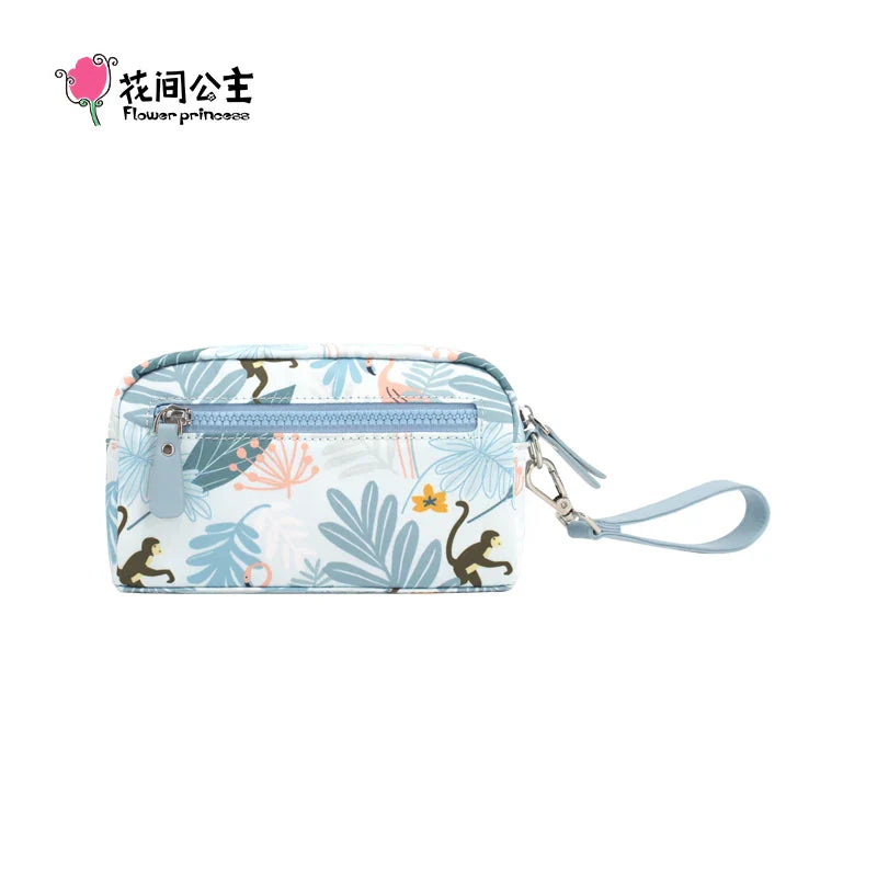 Femlion Blue Print Mini Nylon Bag for Women - Rainforest Dream 2024