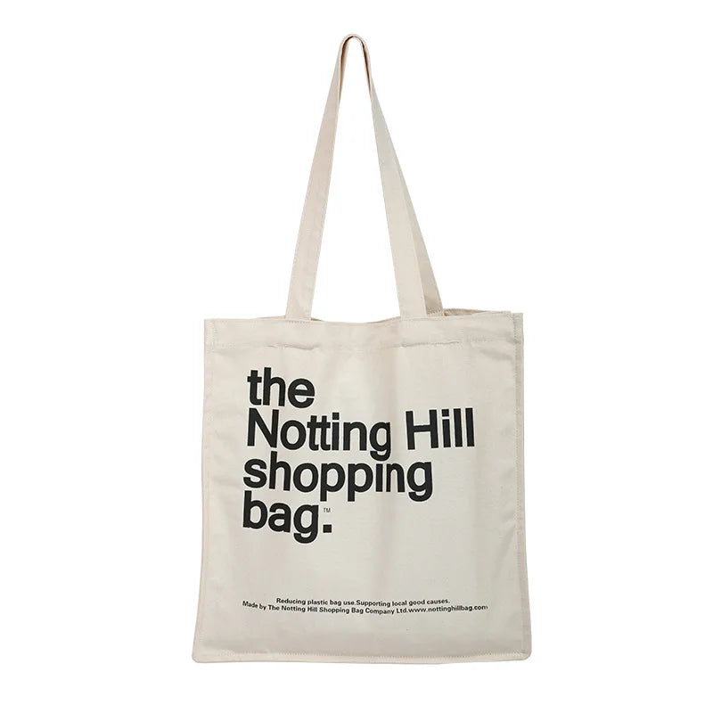 Femlion London Store Canvas Tote Bag for Eco Friendly Shopping