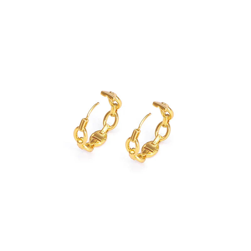 Femlion Retro Chic Earrings 2021 Trends Luxury Fashion Jewelry