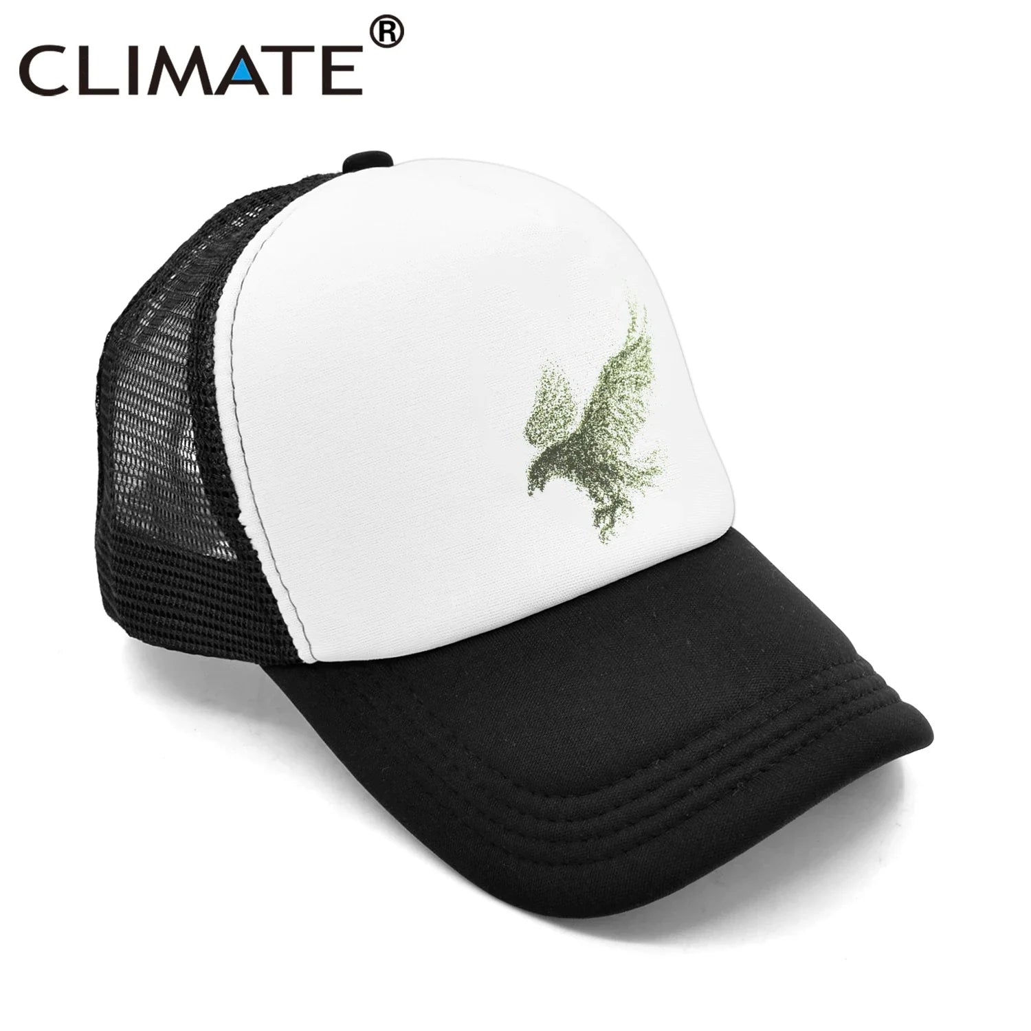 Femlion Men's Eagle Trucker Cap - Cool Hunting Hat for Hip Hop Style