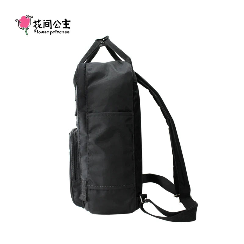 Femlion Fresh Embroidery Nylon Canvas Backpack - 2024 Summer Collection