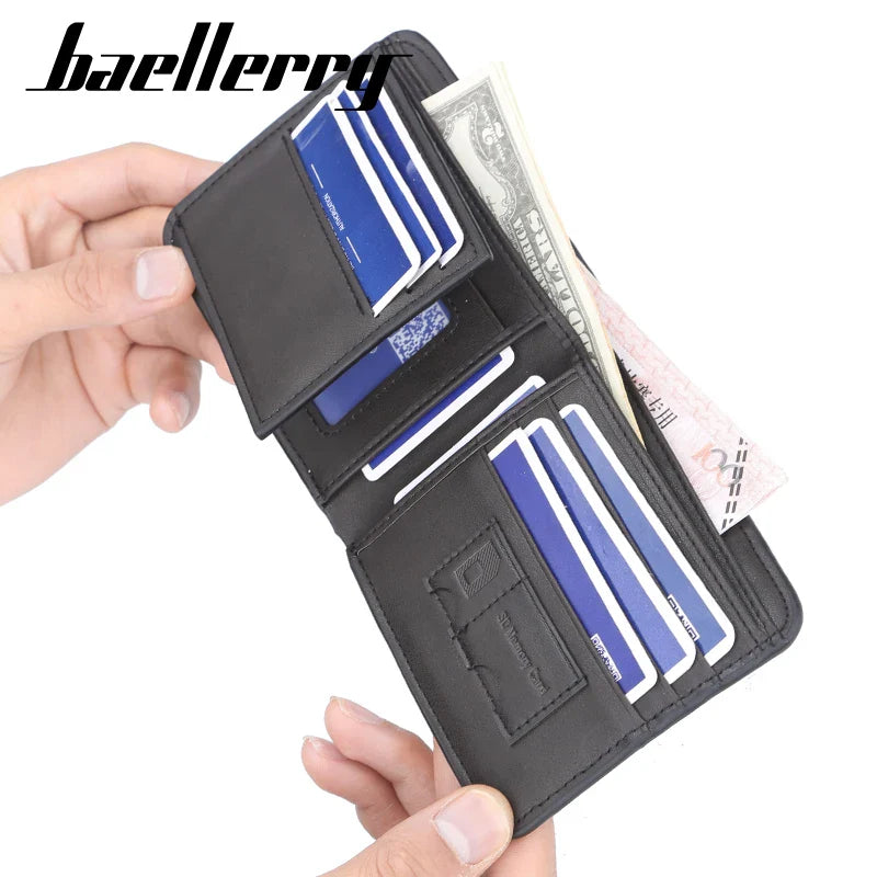 Femlion Card Bank Wallet for Men and Women - ID Credit Card Holder and Business Purse