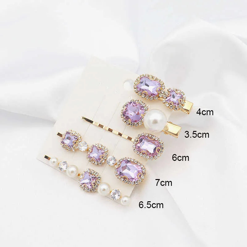 Femlion Crystal Pearl Hair Clips: Luxury Fashion Accessories for Women