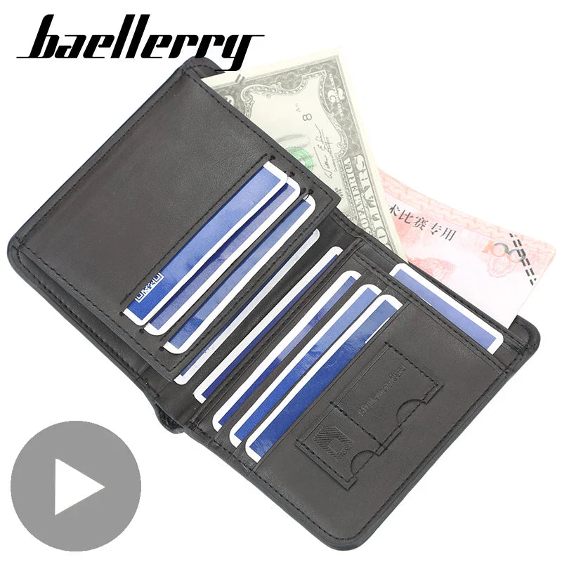 Femlion Card Bank Wallet for Men and Women - ID Credit Card Holder and Business Purse