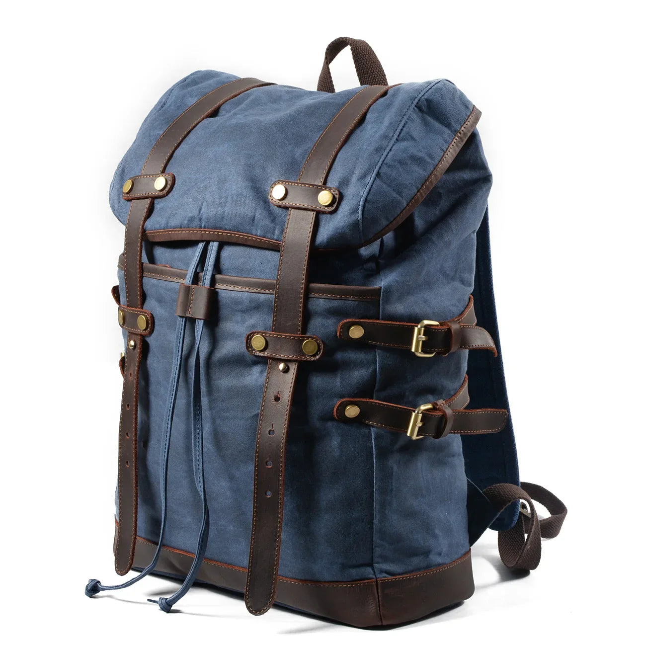 Femlion Waterproof Canvas Backpack for Men, Ideal for Students and Travel