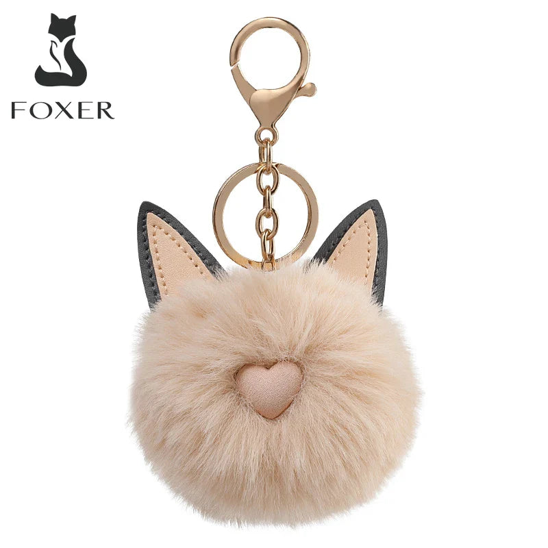 Femlion Foxer Plush Keychain & Handbag Organizer Ornament