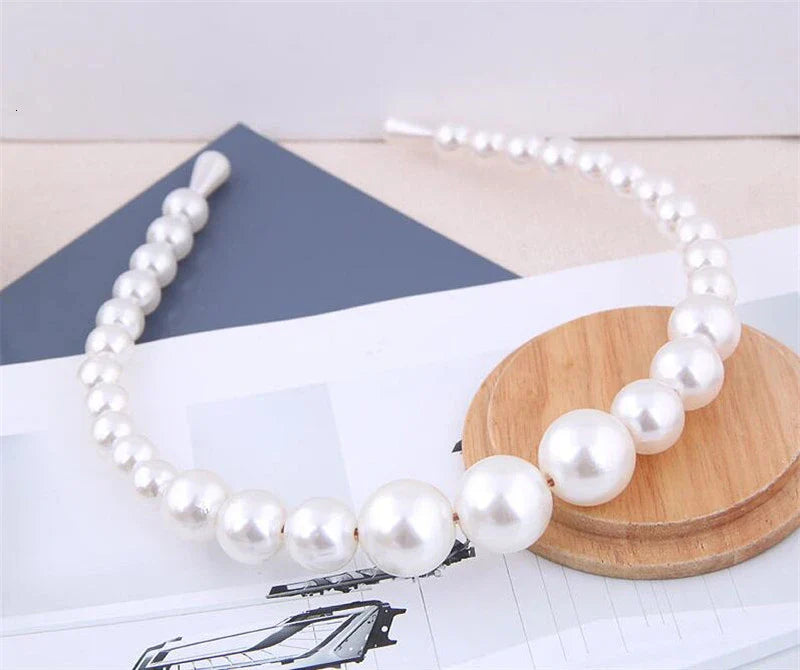 Femlion Pearl Headbands: Korean Fashion Hair Accessories for Women