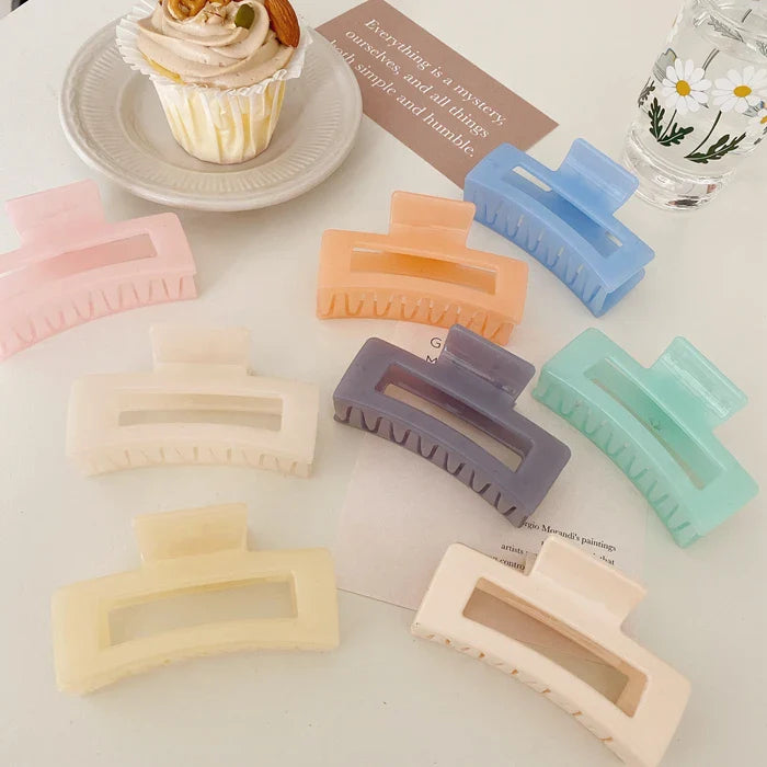 Femlion Matte Hair Claw Clips for Women - Stylish Hair Accessories