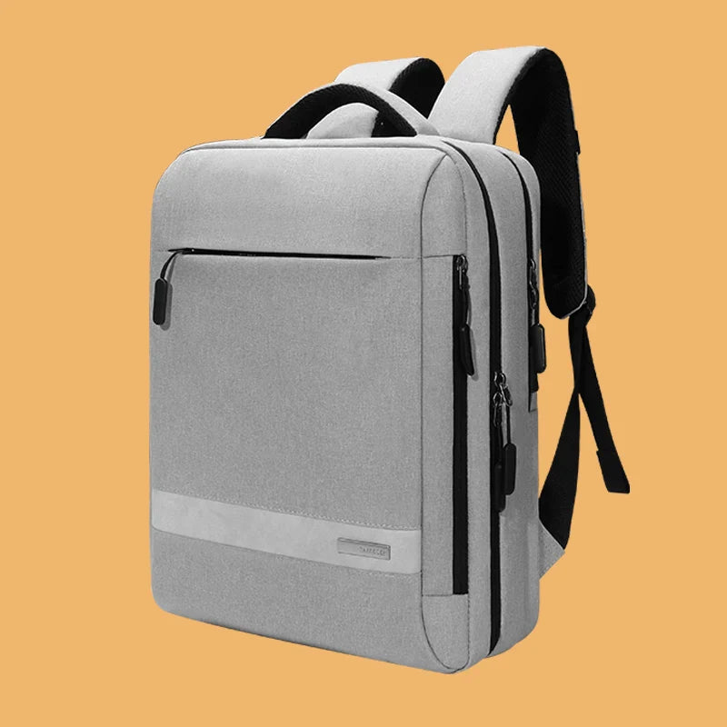 Femlion USB Charging Laptop Backpack - Air Cushion School Books Bag