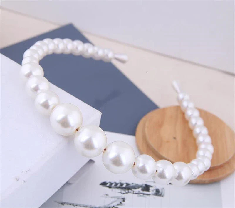 Femlion Pearl Headbands: Korean Fashion Hair Accessories for Women