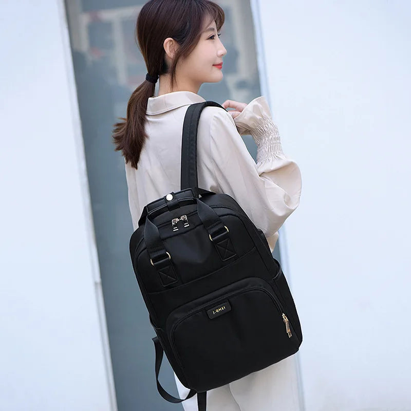 Femlion Waterproof USB Backpack with Laptop Compartment & Stylish Design