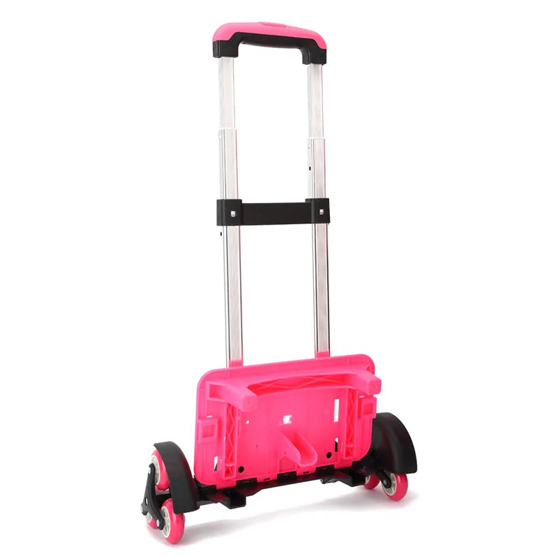 Femlion Kids Trolley: Expandable, 2/6 Wheels, High Function School Bag Luggage