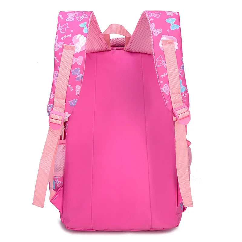 Femlion Teen Girls Orthopedic School Backpack Set - Stylish Print Travel Mochila