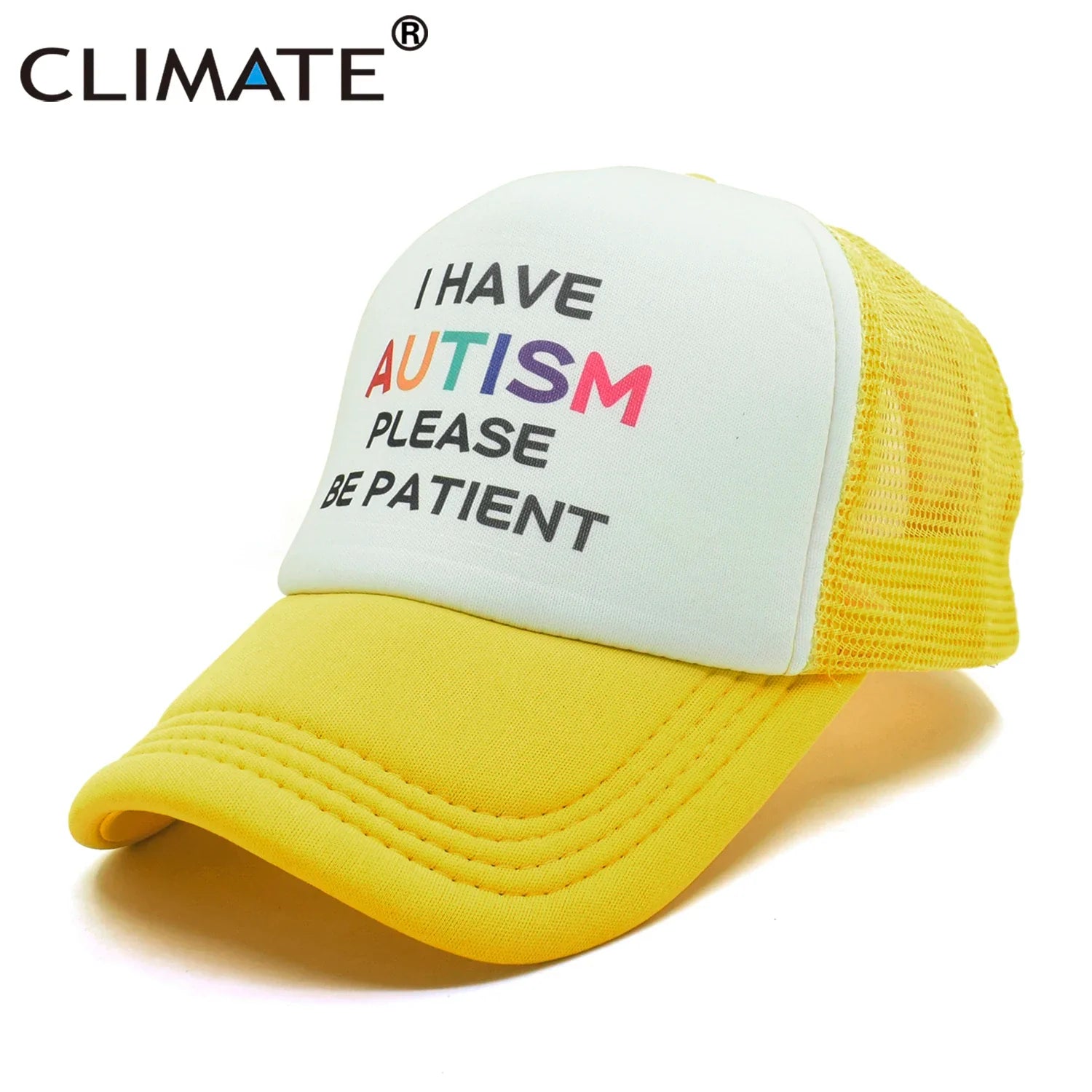 Femlion Autism Awareness Trucker Cap for Those with Autism Spectrum Disorder