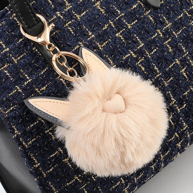 Femlion Foxer Plush Keychain & Handbag Organizer Ornament