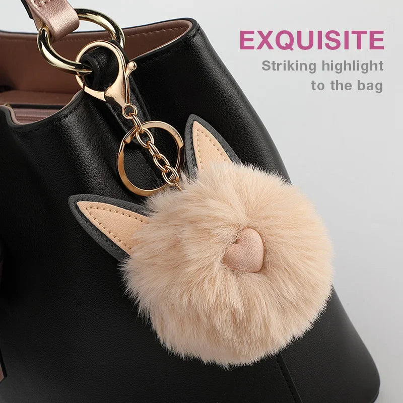 Femlion Foxer Plush Keychain & Handbag Organizer Ornament