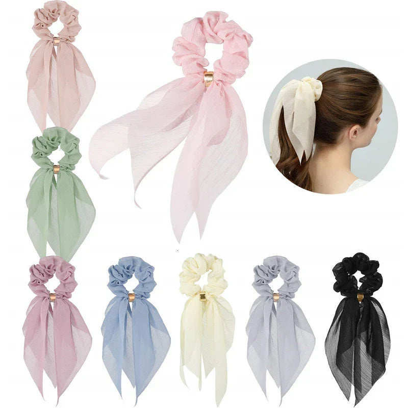 Femlion Double Layer Bow Hair Bands 2022 Trendy Accessory for Women