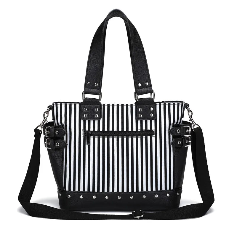 Femlion Glow Gothic Crossbody Handbag Women's Luminous Shoulder Bag