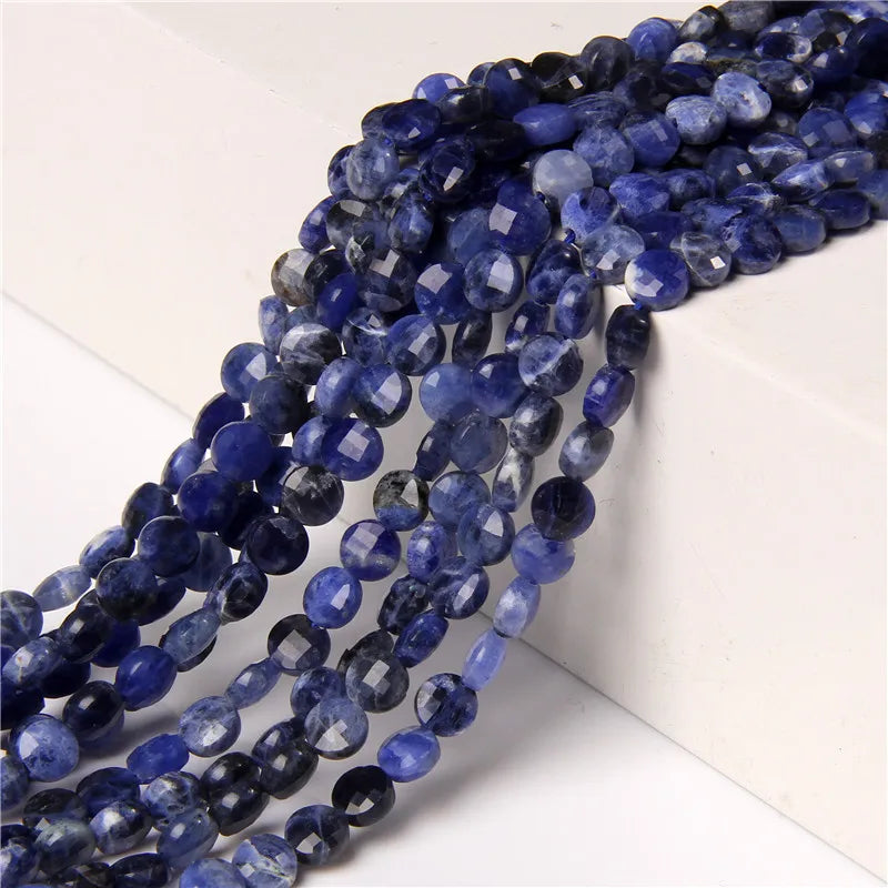 Femlion Tourmaline Watermelon Stone Beads 4/6mm Faceted Gem Loose Beads for DIY Jewelry