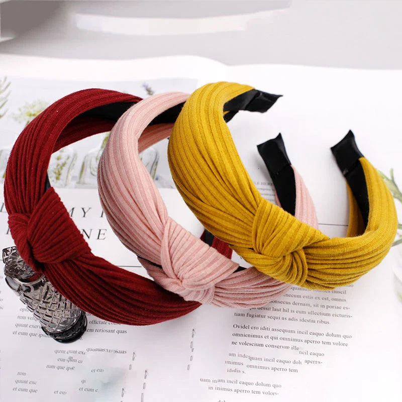 Femlion Bow Knot Hair Bands: Fashionable Hair Accessories for Women