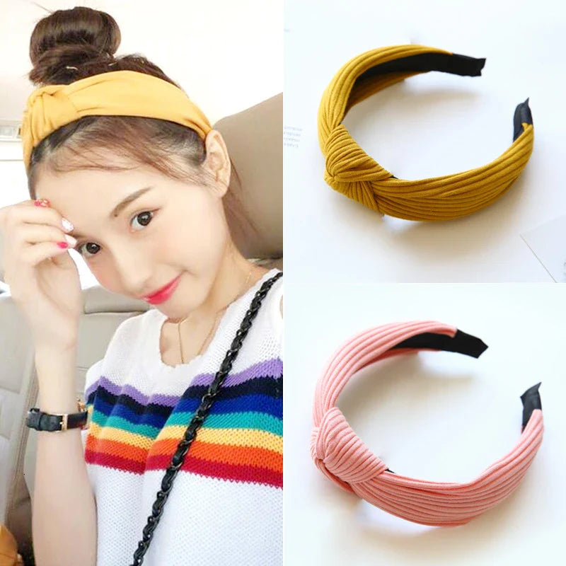 Femlion Bow Knot Hair Bands: Fashionable Hair Accessories for Women