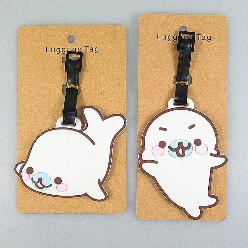 Femlion Anime Ocean Friends Luggage Tags - Bag Travel Accessories