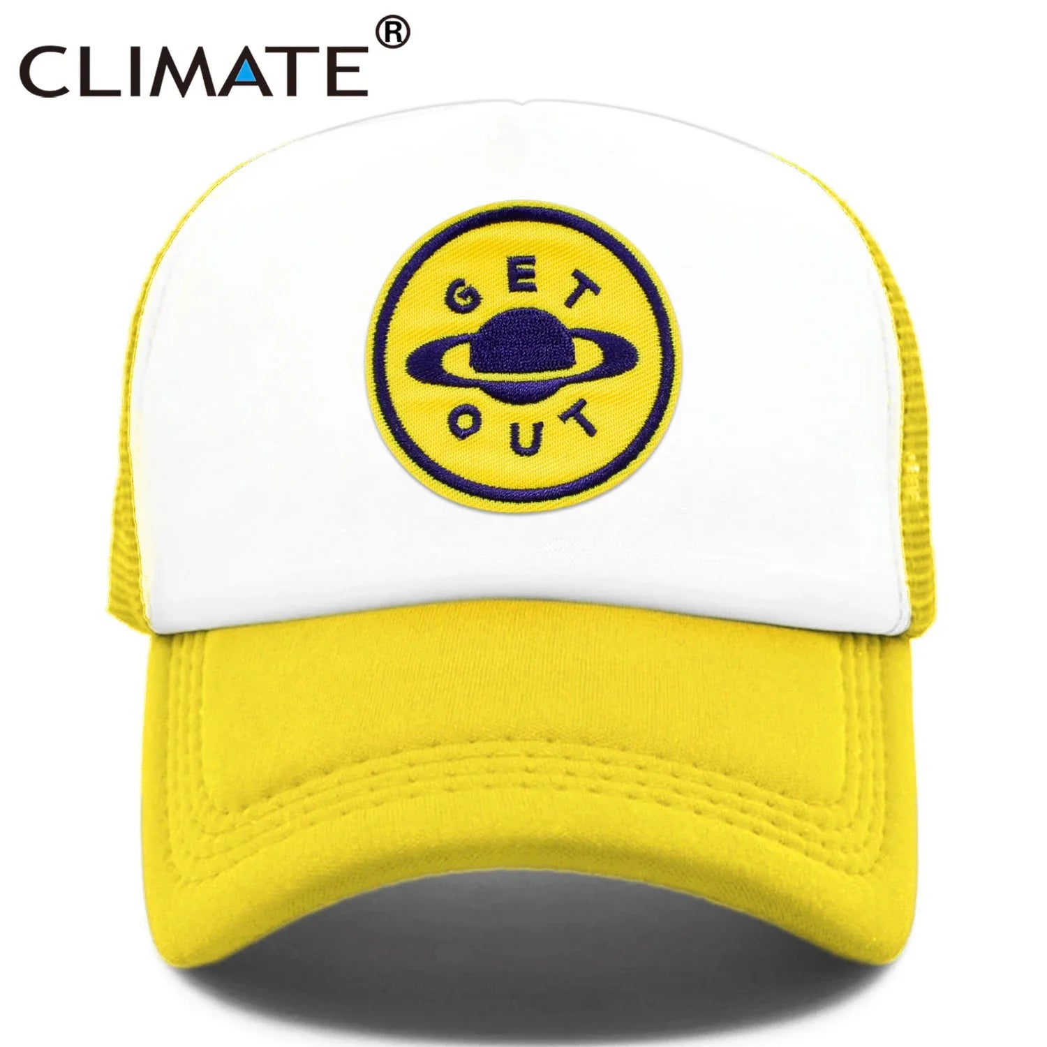 Femlion Exoplanet Escape Trucker Cap - Outstar Alien HipHop Hat for Youth Men