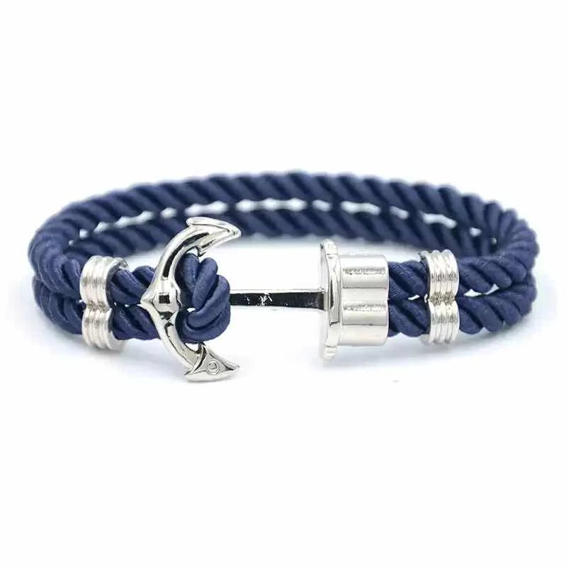 Femlion Anchor Bracelet: Stylish Punk Jewelry for Men and Women