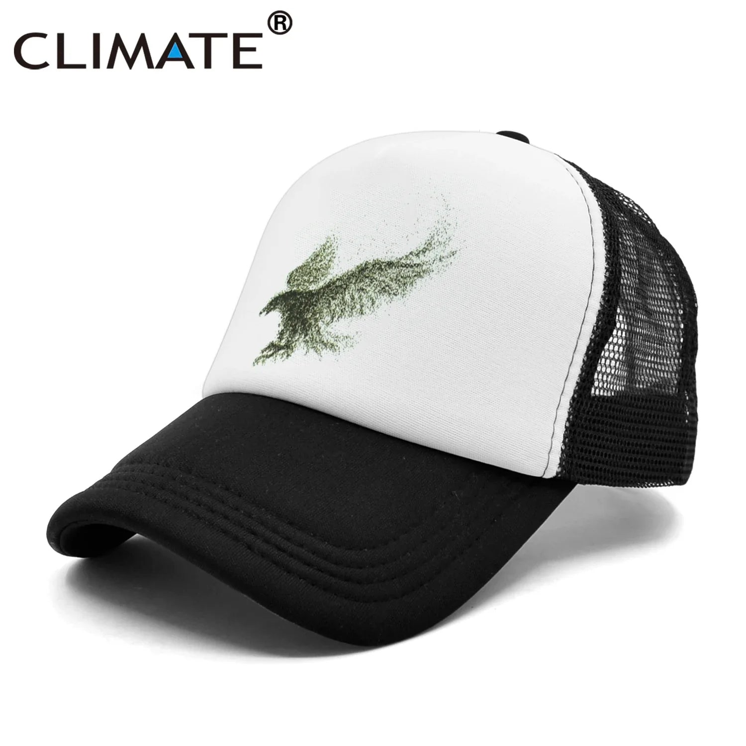 Femlion Men's Eagle Trucker Cap - Cool Hunting Hat for Hip Hop Style