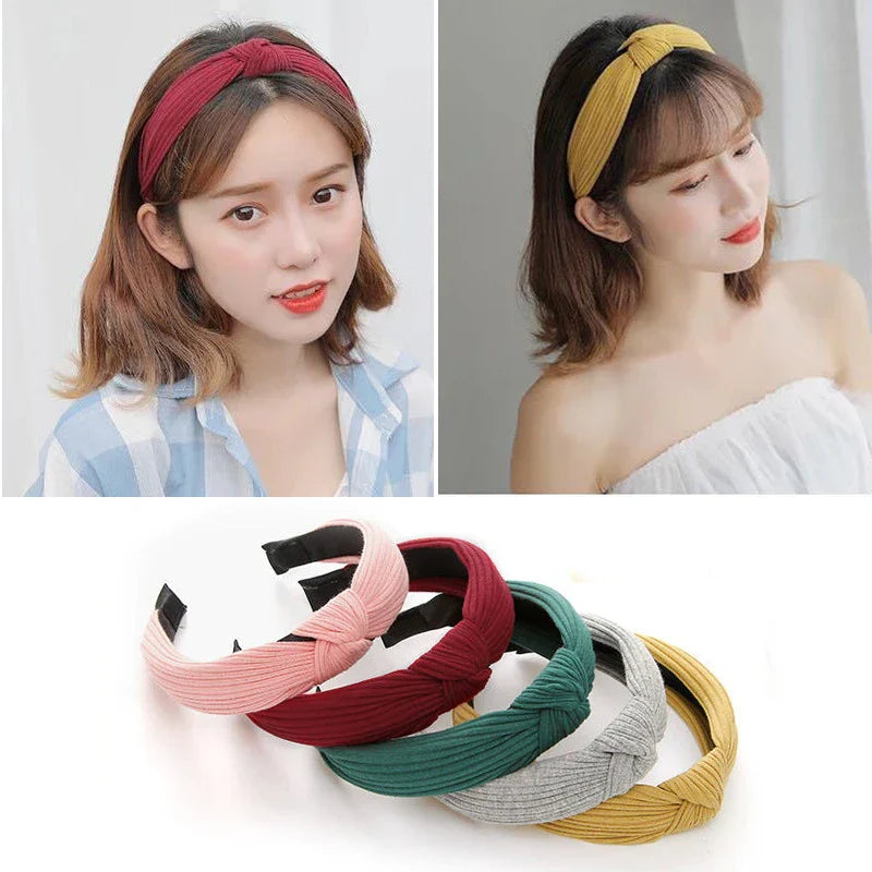 Femlion Bow Knot Hair Bands: Fashionable Hair Accessories for Women