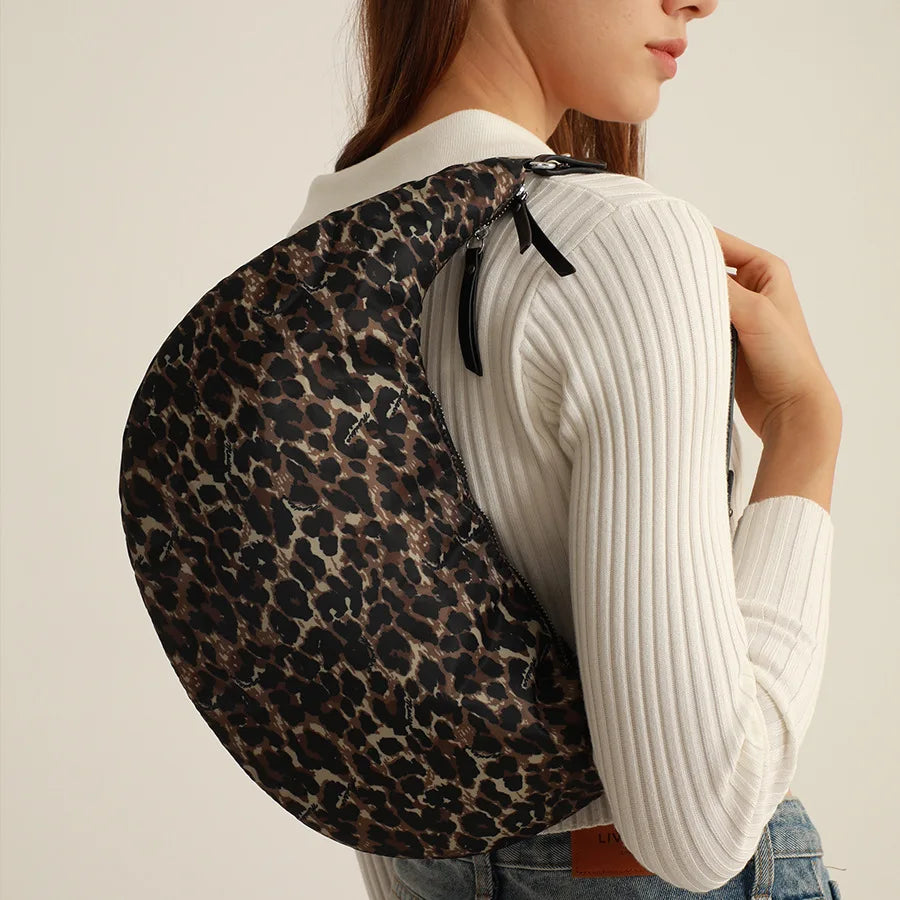 Femlion Winter Shoulder Bags: High Quality Padded Designer Tote Handbag