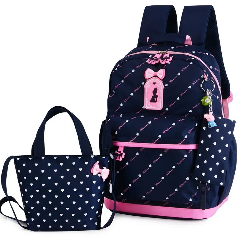 Femlion Backpack Set: High School Bags for Men and Women