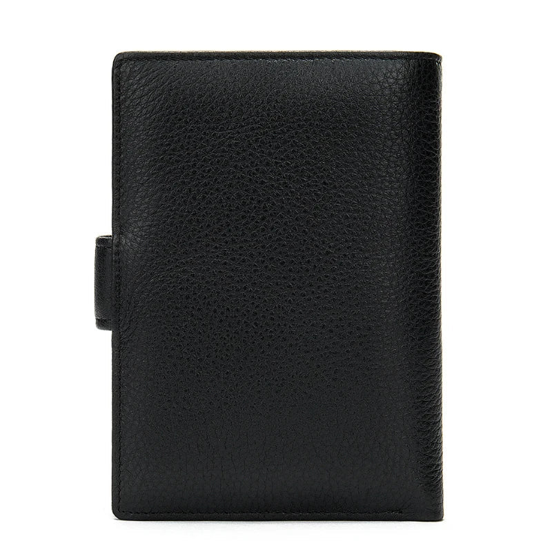 Femlion Men's Genuine Leather Slim Bifold Wallet: Stylish, Lightweight, Durable Business Purse