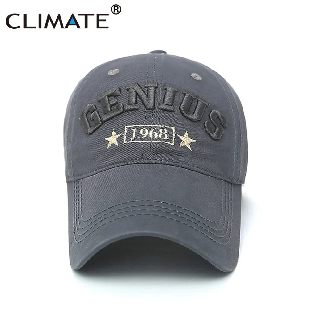 Femlion Genius Baseball Cap - Autumn Sport Hat for Men & Women