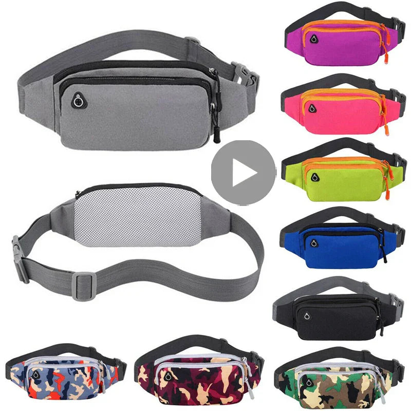 Femlion Waterproof Fanny Pack Waist Bag for Men Women