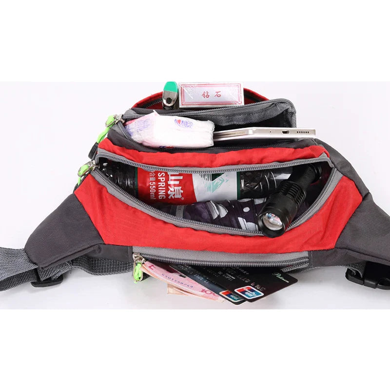 Femlion Nylon Waist Bag Fanny Pack for Men and Women