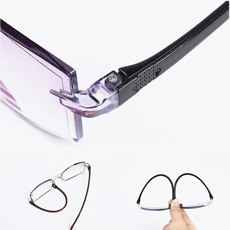 Femlion Anti Blue Light Bifocal Reading Glasses +1.0 To +4.0