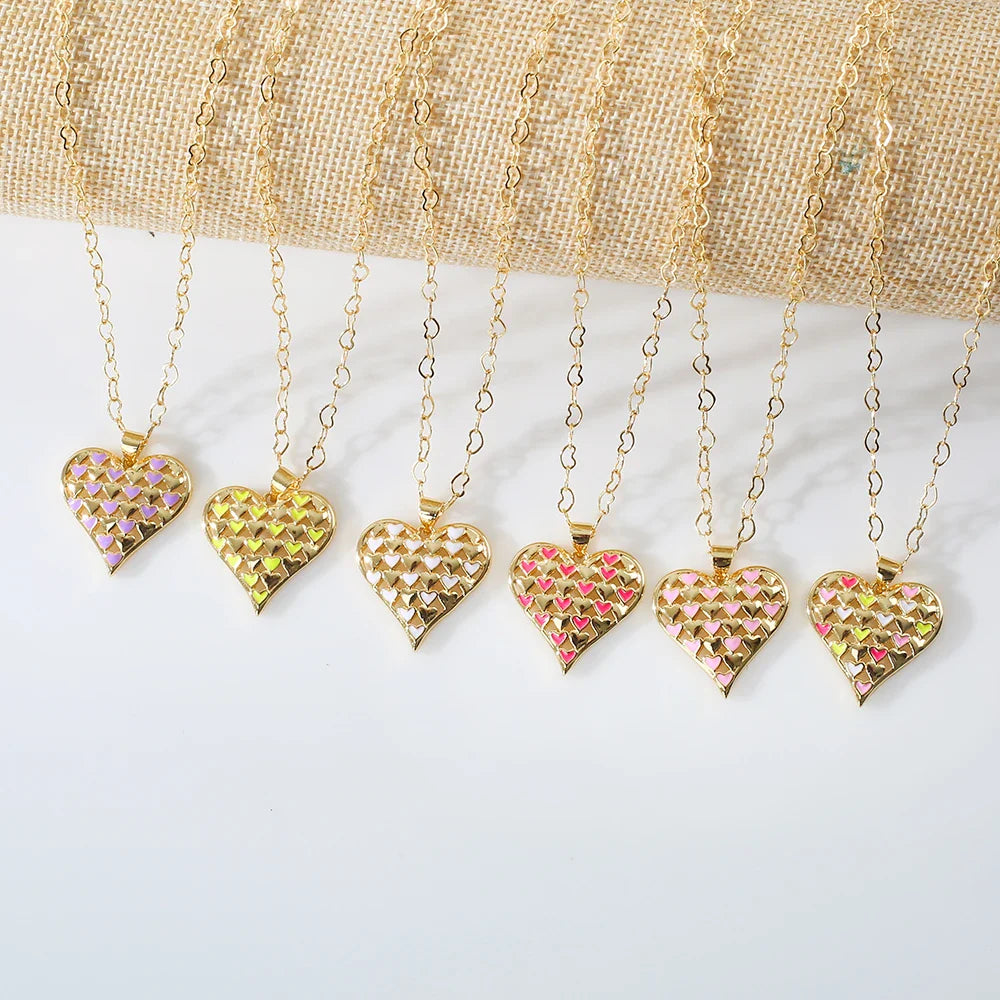 Femlion Mini Heart Necklace: Sweet Romance & High Fashion JewelrySocketAddress