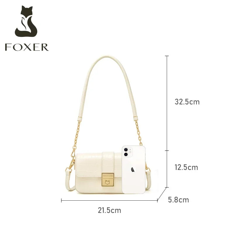 Femlion Retro Flap Crossbody Bag Women's Shoulder Messenger Handbag