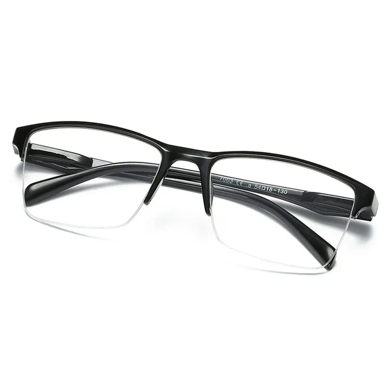 Femlion Ultralight Half Frame Reading Glasses | Diopter +1.0 to +4.0