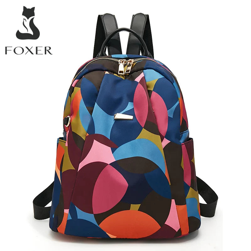 Femlion Waterproof Fashion Backpack: Stylish Anti-Theft School Bag for Teenage Girls