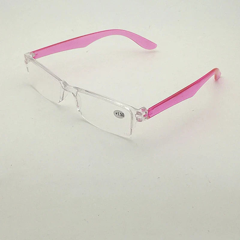 Femlion Ultra-light Patchwork Presbyopia Reading Glasses Diopter +1.0 to +4.0