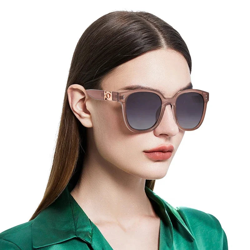 Femlion Polarized Myopia Hyperopia Large Frame Sunglasses