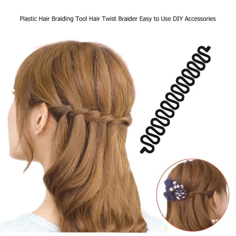 Femlion Hair Twist Braider Set - Easy French Braiding Tool for Women