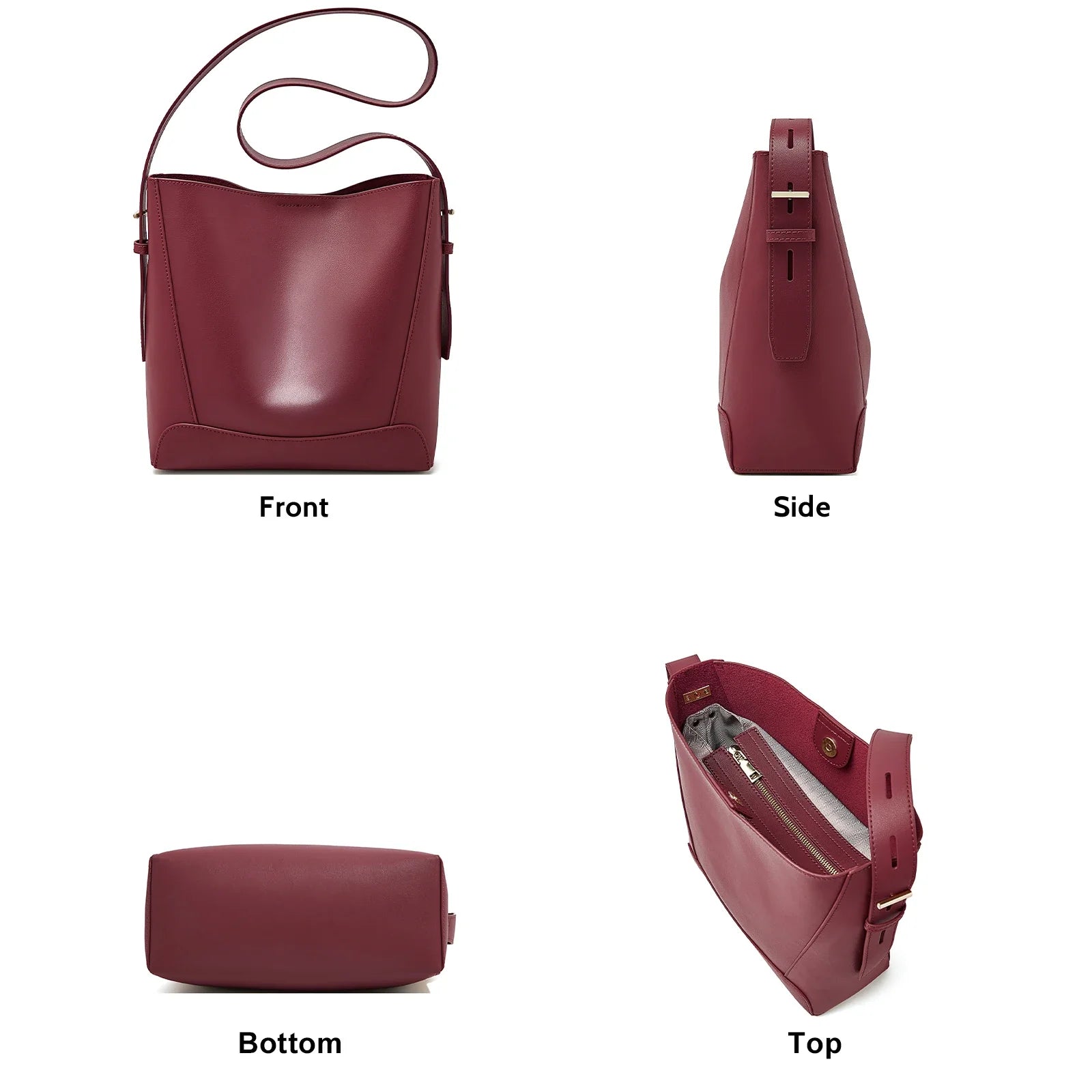 Femlion Retro Shoulder Bag: Stylish & Spacious Top-Handle Handbag for Office & Commuting