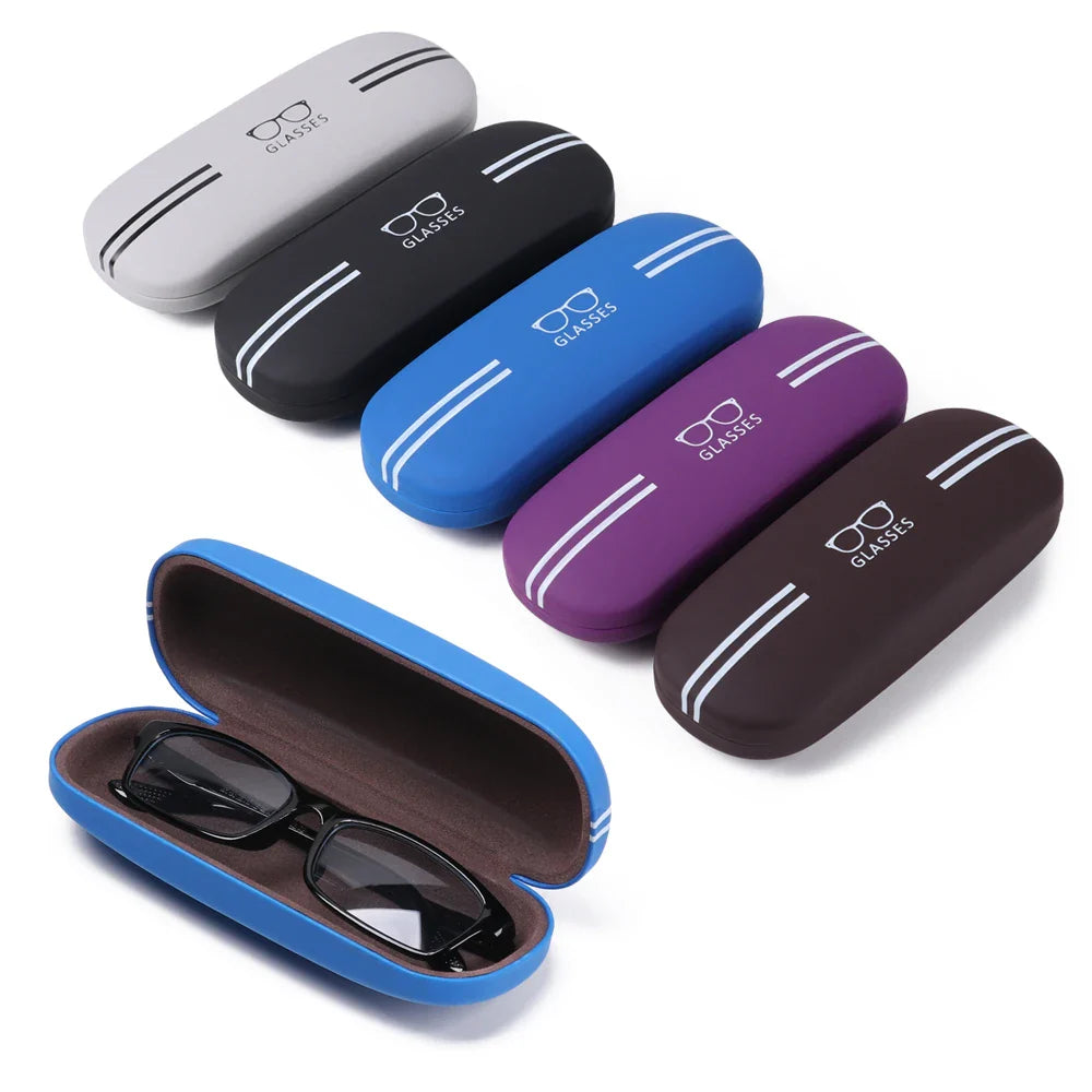 Femlion Hard Frame Eyewear Case: Sunglasses, Reading Glasses Carry Box, Waterproof Travel Pouch