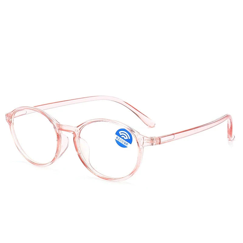 Femlion Kids Anti Blue Light Glasses for Boys and Girls - Ultra Light Computer Flat Glasses