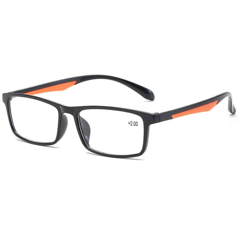 Femlion TR90 Ultra-Light Presbyopia Reading Glasses with Clear HD Lens - Diopter +1.0 to +4.0