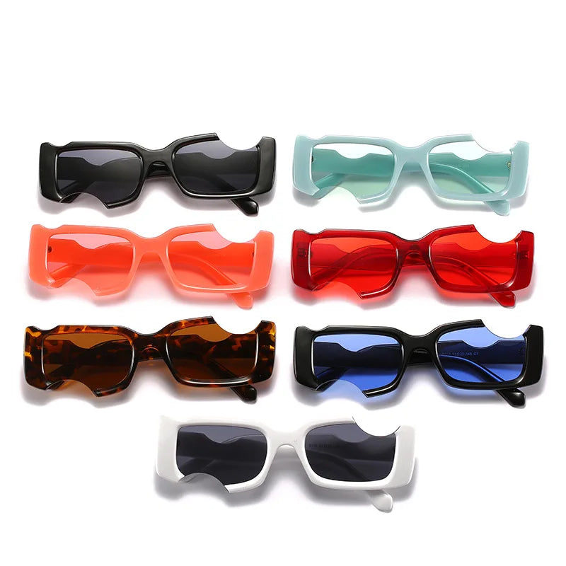 Femlion Vintage Square Sunglasses Retro Style for Men Women